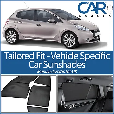 Peugeot 208 5dr 2012>19 CAR WINDOW SUN SHADE BABY SEAT CHILD BOOSTER BLIND UV • £79.99